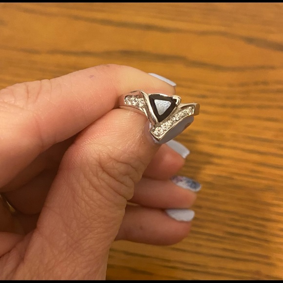 Sapphire and Diamond Ring - Picture 1 of 5